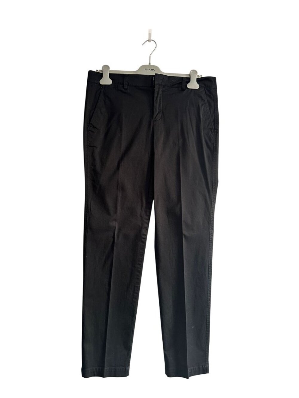 Vince Black Stretch Cotton Tailored Pants Size 12